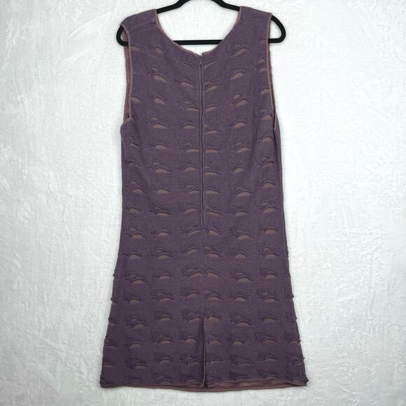 Vintage Imagio Sweater Dress XL‎ Y2K Lambswool Blend Sleeveless NWT Distressed - Picture 2 of 13
